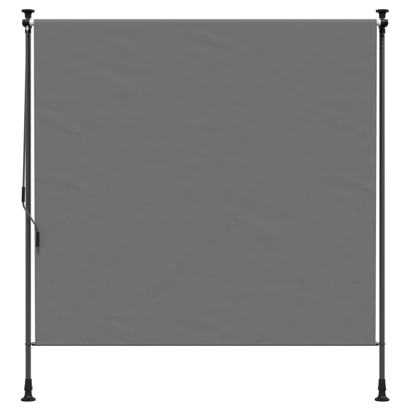 Zewnętrzna Roleta Rolkowa jasnoszary 120 x 270 cm