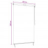 Roleta brązowy 60 x 250 cm Materiał i Aluminium