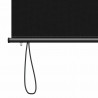 Roleta Czarny 80 x 250 cm Materiał i Aluminium