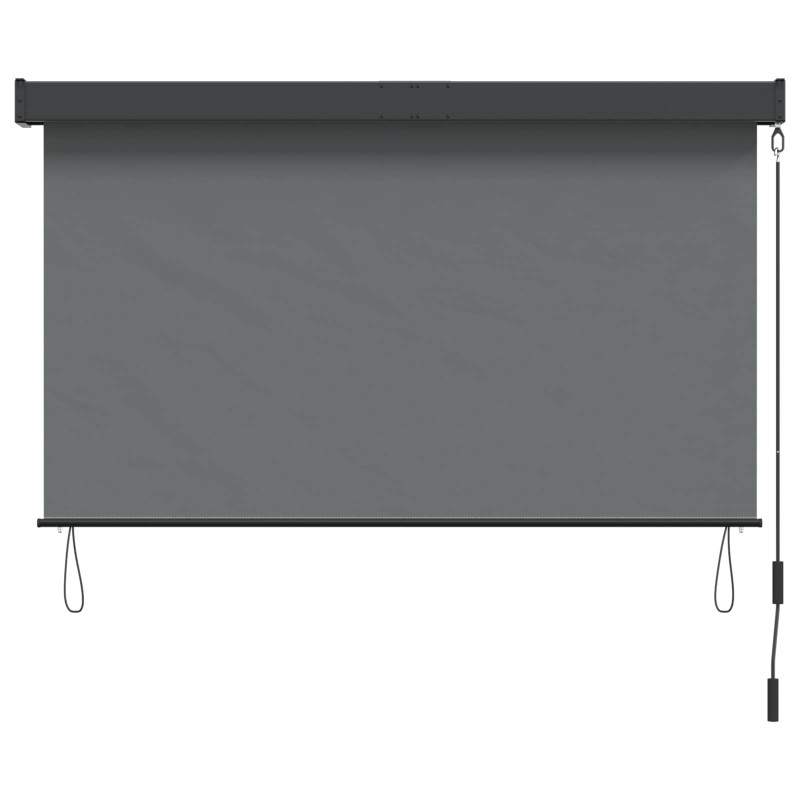 Roleta jasnoszary 80 x 250 cm Materiał i Aluminium