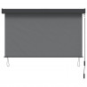 Roleta jasnoszary 80 x 250 cm Materiał i Aluminium