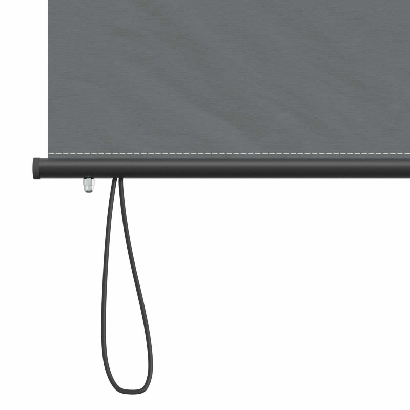 Roleta jasnoszary 80 x 250 cm Materiał i Aluminium