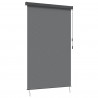 Roleta jasnoszary 100 x 250 cm Materiał i Aluminium