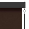 Roleta brązowy 120 x 250 cm Materiał i Aluminium