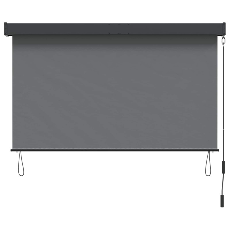 Roleta jasnoszary 120 x 250 cm Materiał i Aluminium