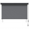 Roleta jasnoszary 120 x 250 cm Materiał i Aluminium