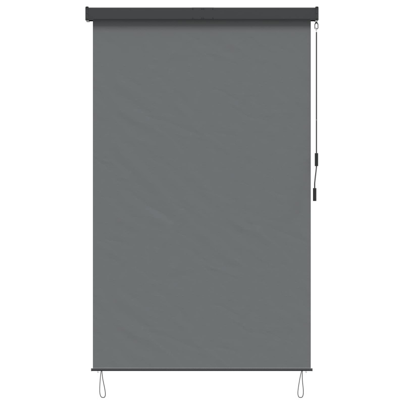 Roleta jasnoszary 120 x 250 cm Materiał i Aluminium