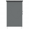 Roleta jasnoszary 120 x 250 cm Materiał i Aluminium