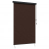 Roleta brązowy 140 x 250 cm Materiał i Aluminium