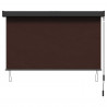 Roleta brązowy 140 x 250 cm Materiał i Aluminium