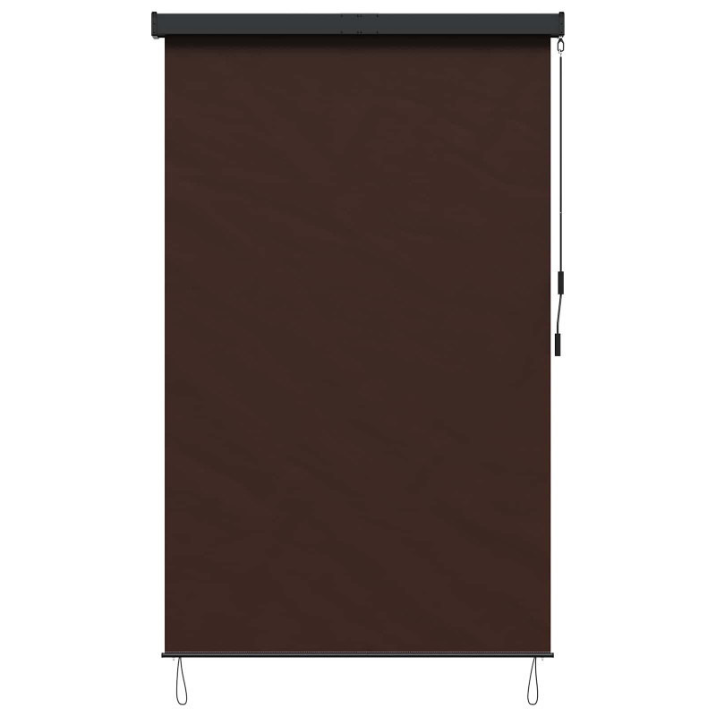 Roleta brązowy 140 x 250 cm Materiał i Aluminium