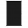 Roleta Czarny 180 x 250 cm Materiał i Aluminium