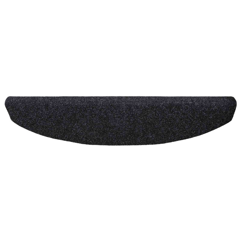 Samoprzylepne maty na schody 15 pcs Czarny 80 x 24,5 x 3,5 cm