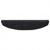 Samoprzylepne maty na schody 15 pcs Czarny 80 x 24,5 x 3,5 cm