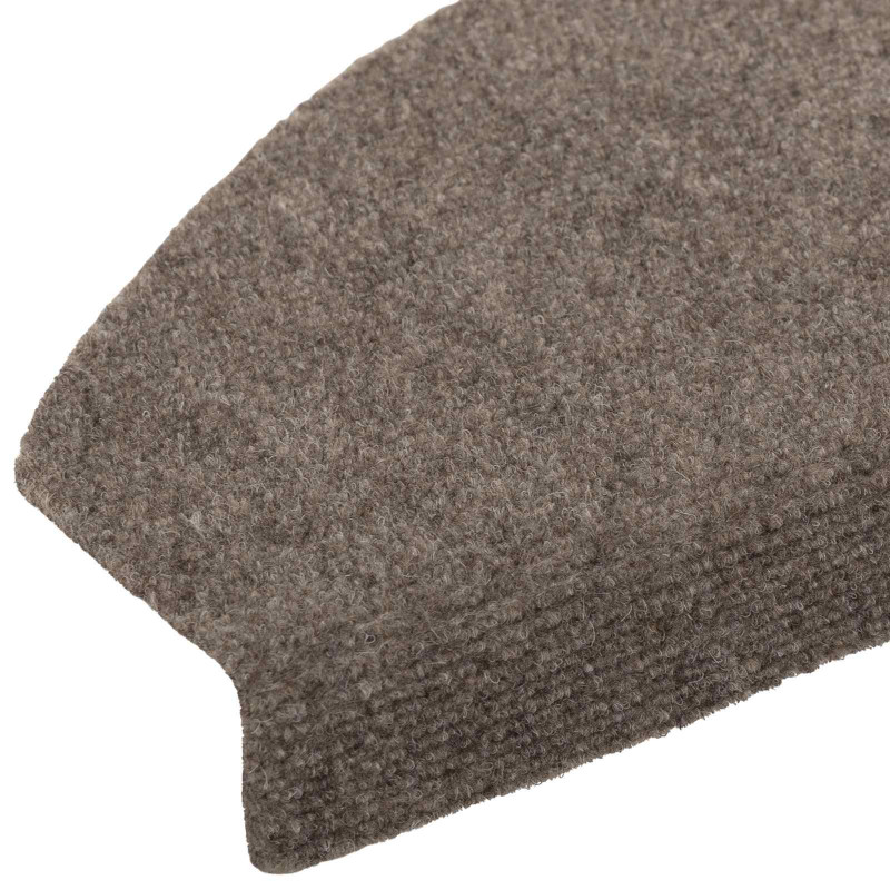 Samoprzylepne maty na schody 15 pcs Mokka 80 x 24,5 x 3,5 cm