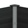Podniesiona rabata ogrodowa Czarny 150 x 100 x 91 cm alu.