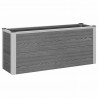 Podniesiona rabata ogrodowa Szary 100 x 30 x 22 cm