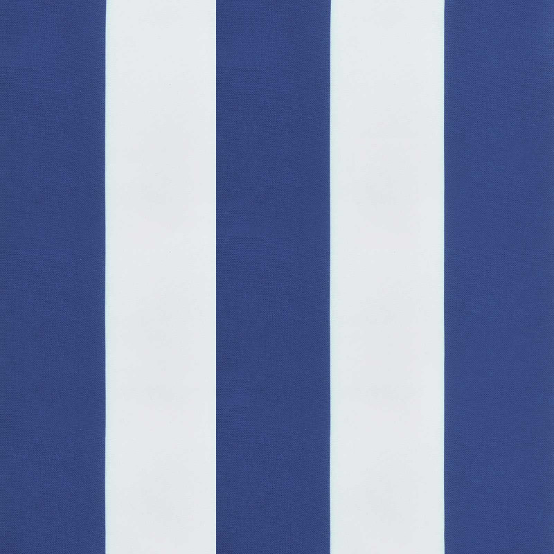 Poduszka na zewnątrz 2 pcs Niebieski i biały 120 x 50 x 7 cm