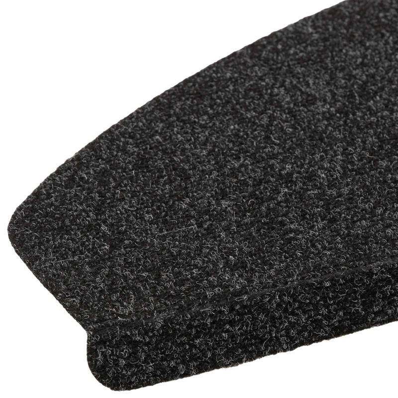 Samoprzylepne maty na schody 15 pcs Czarny 80 x 28 x 3,5 cm