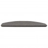 Samoprzylepne maty na schody 15 pcs Szary 80 x 28 x 3,5 cm