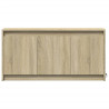 Szafka pod TV z LED, dąb sonoma, 100x34x50 cm