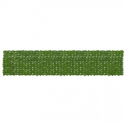 Parawan balkonowy z liśćmi Zielony i Żółty 500 x 100 cm