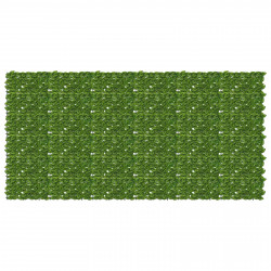 Parawan balkonowy z liśćmi Zielony i Żółty 300 x 150 cm