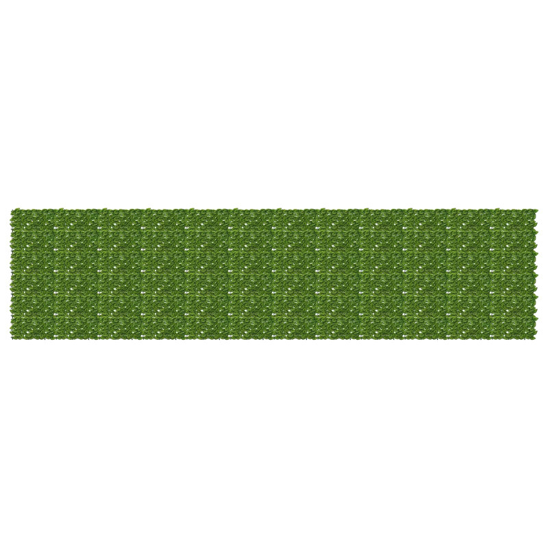 Parawan balkonowy z liśćmi Zielony i Żółty 600 x 150 cm