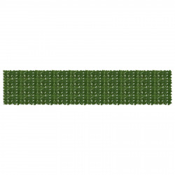 Parawan balkonowy z liśćmi zielony 500 x 100 cm