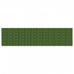 Parawan balkonowy z liśćmi zielony 600 x 150 cm