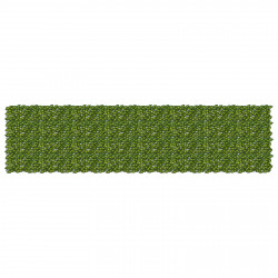 Parawan balkonowy z liśćmi Zielony i Żółty 400 x 100 cm