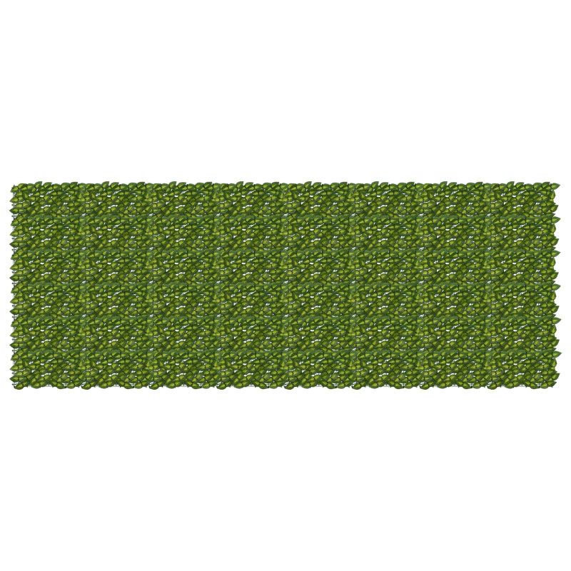Parawan balkonowy z liśćmi Zielony i Żółty 400 x 150 cm