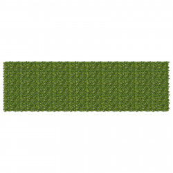 Parawan balkonowy z liśćmi Zielony i Żółty 500 x 150 cm