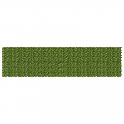 Parawan balkonowy z liśćmi Zielony i Żółty 600 x 150 cm