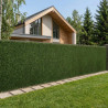 Sztuczne Ogrodzenie Jasnozielony 1 x 5 m PVC i stal