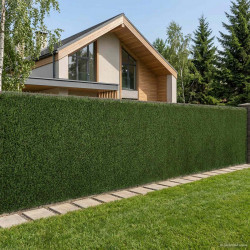 Sztuczne Ogrodzenie Jasnozielony 1 x 6 m PVC i stal