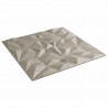 Panele ścienne 12 pcs Beton ametystowy 50 x 50 cm Pianka XPS