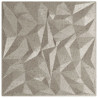 Panele ścienne 12 pcs Beton ametystowy 50 x 50 cm Pianka XPS