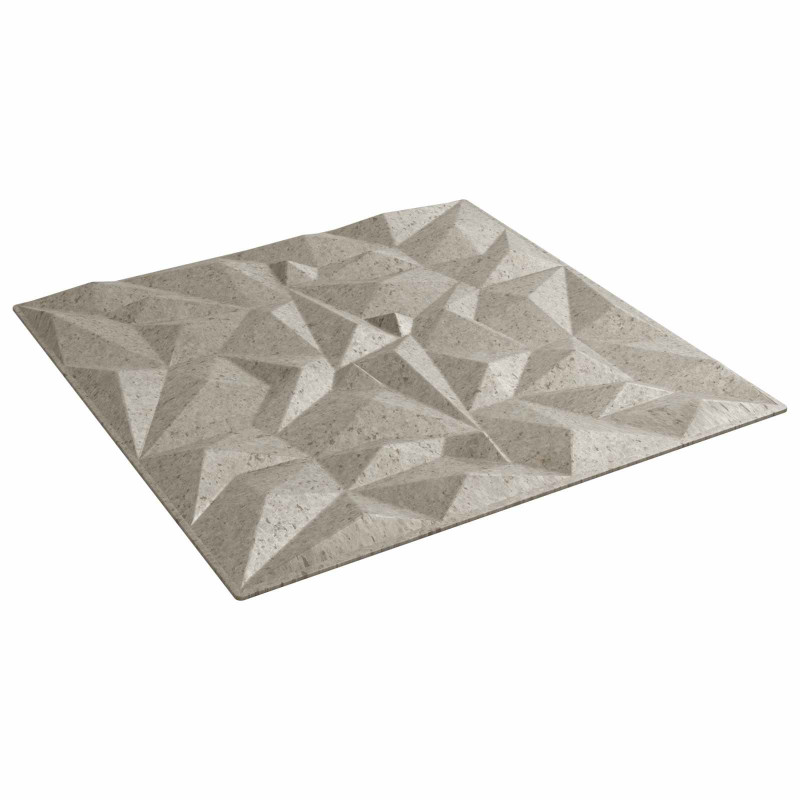 Panele ścienne 48 pcs Beton ametystowy 50 x 50 cm Pianka XPS