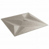 Panele ścienne 48 pcs Beton gwiazdy 50 x 50 cm Pianka XPS
