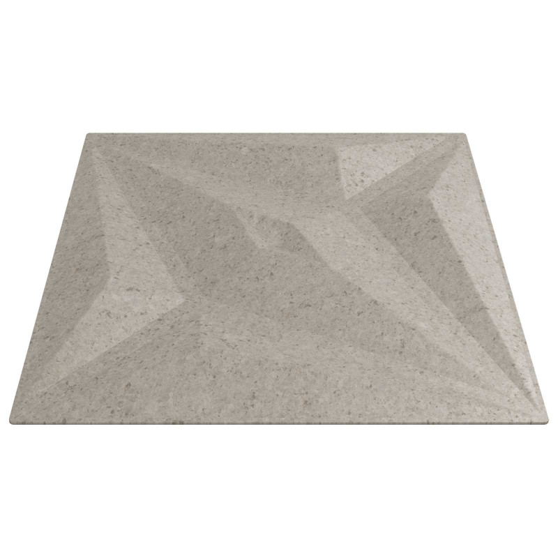 Panele ścienne 48 pcs Beton gwiazdy 50 x 50 cm Pianka XPS