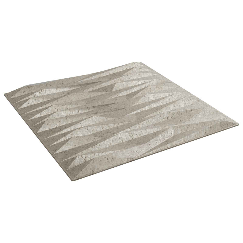 Panele ścienne 48 pcs Beton kamienny 50 x 50 cm Pianka XPS