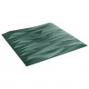 Panele ścienne 24 pcs Zielony kamień 50 x 50 cm Pianka XPS