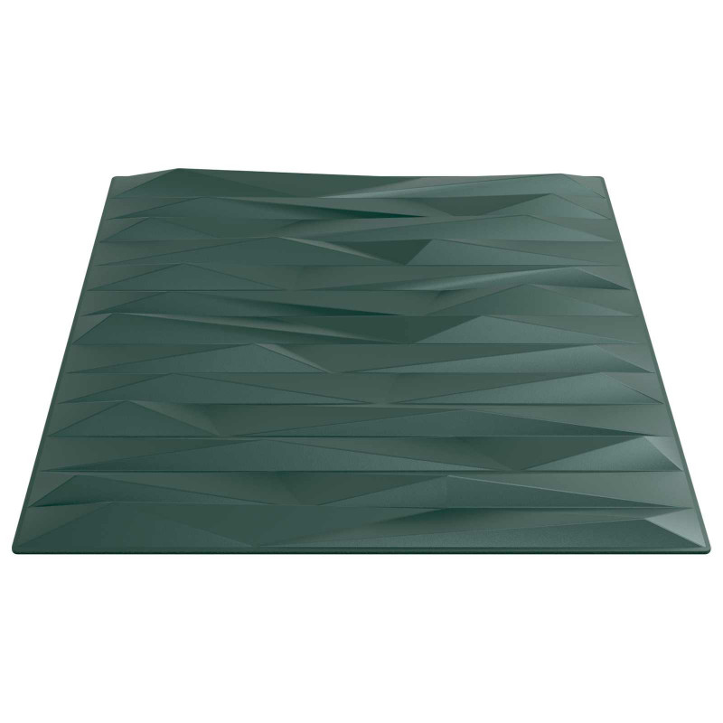 Panele ścienne 48 pcs Zielony kamień 50 x 50 cm Pianka XPS