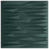 Panele ścienne 48 pcs Zielony kamień 50 x 50 cm Pianka XPS