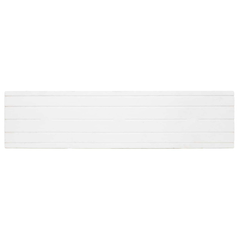 Panele ścienne 10 pcs Jasnoszary 100 x 25 cm Pianka EPS