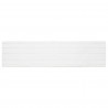 Panele ścienne 10 pcs Jasnoszary 100 x 25 cm Pianka EPS