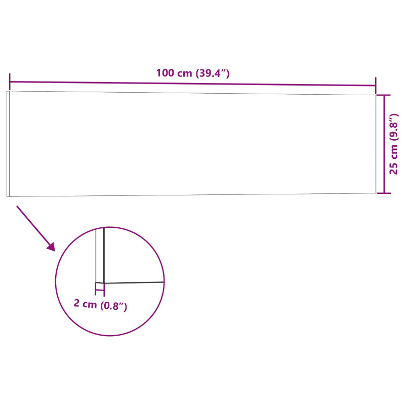 Panele ścienne 10 pcs Jasnoszary 100 x 25 cm Pianka EPS