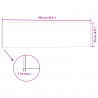 Panele ścienne 10 pcs Jasnoszary 100 x 25 cm Pianka EPS