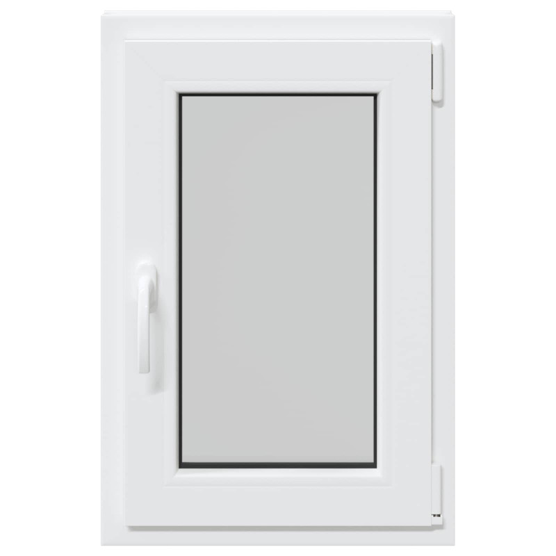 Okno piwniczne RISOR 50 x 75 cm PVC i szkło Biały